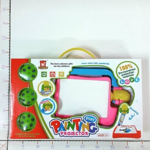 برجكتر مع الاشرطة والدفتر و الألوان 4E