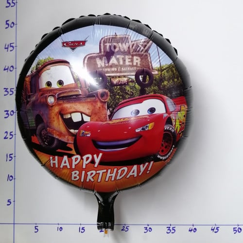 بالون هيليوم سيارة عيون أسود 6E/100