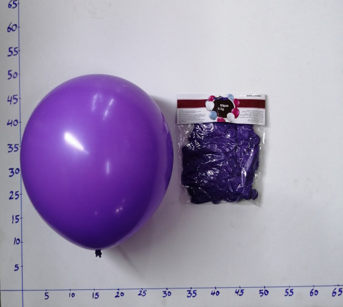 بالون لون موف 50 حبة (مقاس 12بوصة )  وزنه 3.2جرام  11B/100