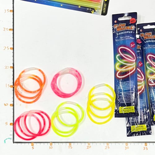 أساور ألوان 4 حبة (لاتضيئ )19D