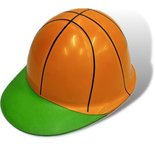 12 حبة قبعة بلاستيك شكل كرة السلة