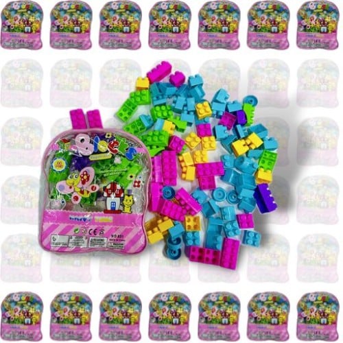 12 حبة مكعبات شنطة 98 قطعة