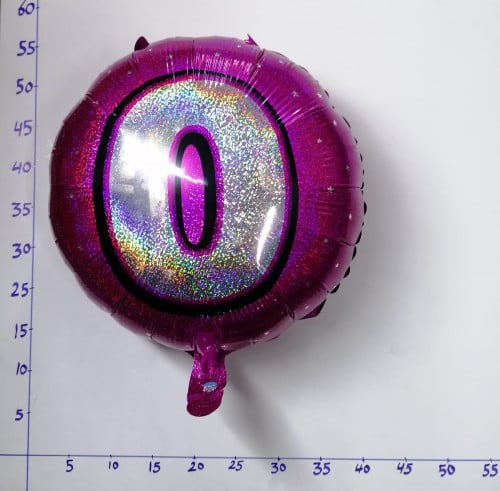 بالون هيليوم رقم 0 فوشي 7E/100
