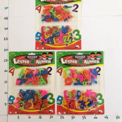 حروف وأرقام عربية مغناطيس