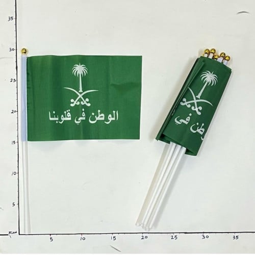 أعلام  اليوم الوطني  صغير  رقم ( 36 )