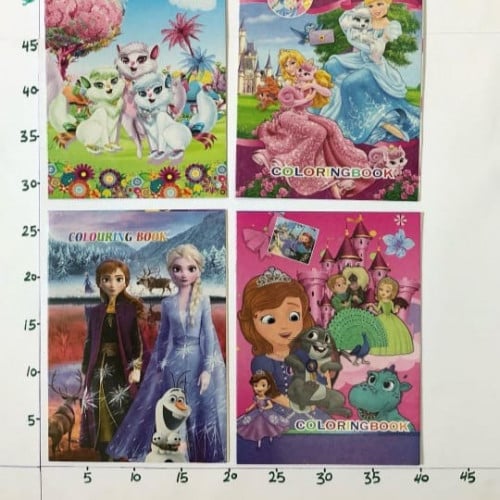 دفتر تلوين شخصييات