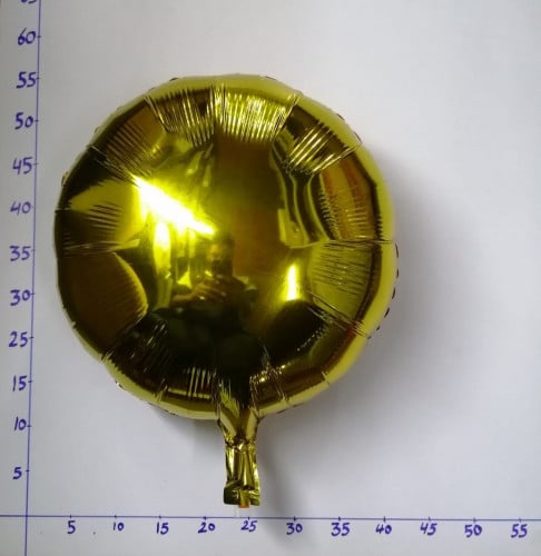 بالون هيليوم دائري ذهبي 100/6E