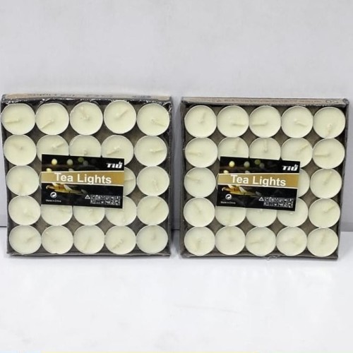 شموع 50 حبة أبيض (18B)