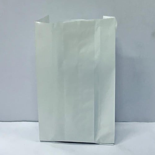 كيس ورق أبيض كبير (38×21 Cm)