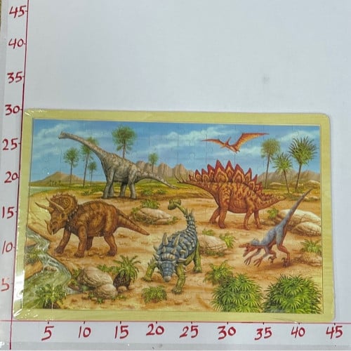 تراكيب بازل خشبية كبيرة 100 قطعة  5B