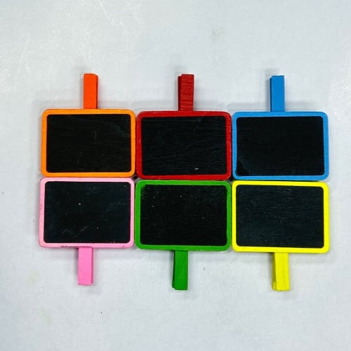 مشبك سبورة خشبي ألوان E3