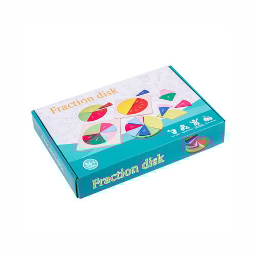 نماذج الكسور الدائرية خشب