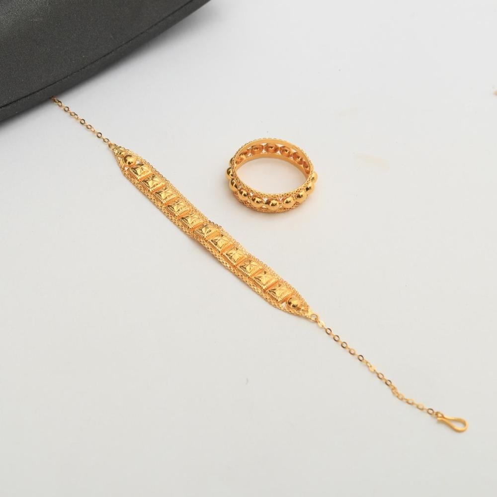 اسواره ذهب مع خاتم