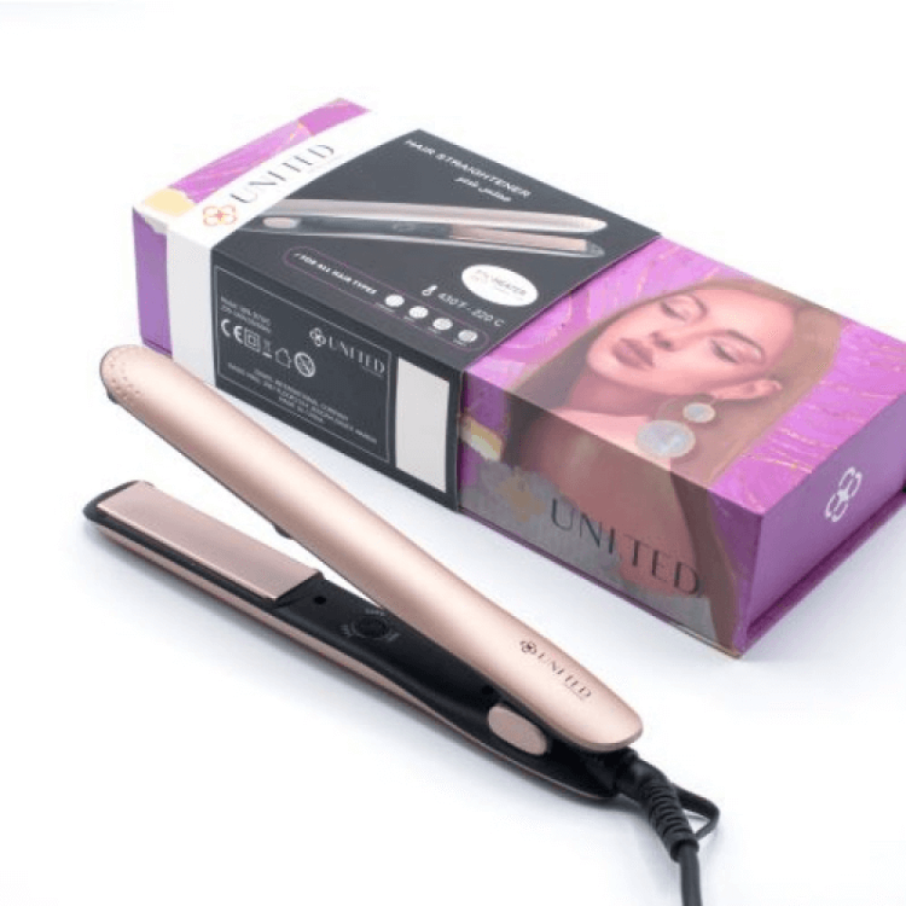 يونايتد بروفيشنال - جهاز سراميك لتمليس الشعر  UN - 970C