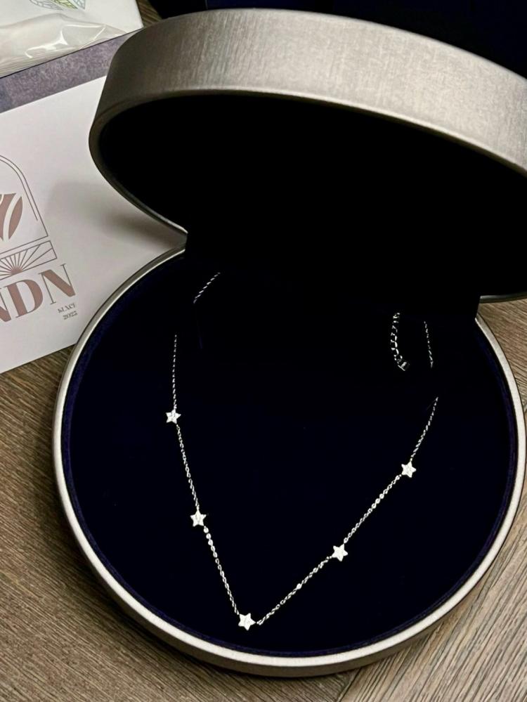 قلادة Classic Stars فضة استرلينية عيار 925