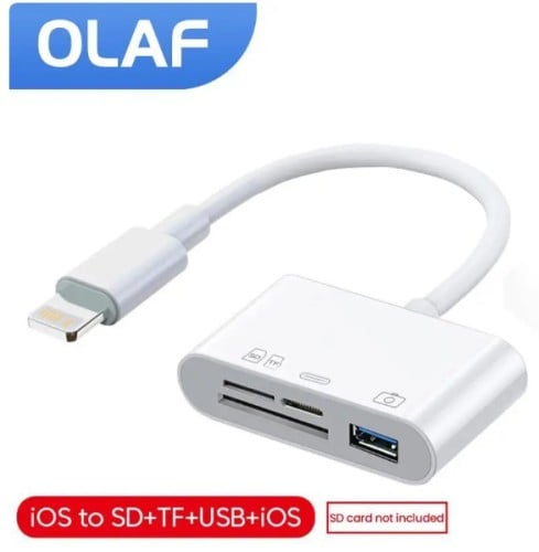 OTG نوع C USB قارئ بطاقة ، محرك فلاش ، SD ، TF قار...