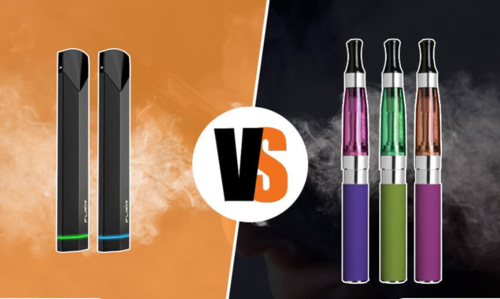 الفرق بين السحبة والشيشة الإلكترونية