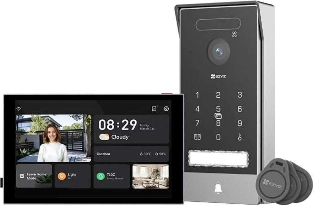 انتركوم EZVIZ HP7 Pro: مستقبل حماية المنازل الذكية بين يديك