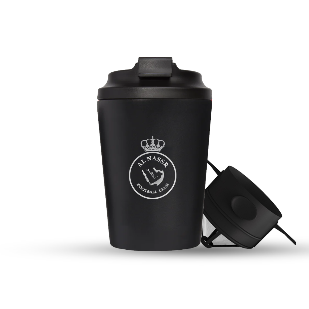 كوب النصر ازرق - اسود