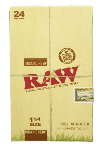 RAW Organic 1 1/4 Box