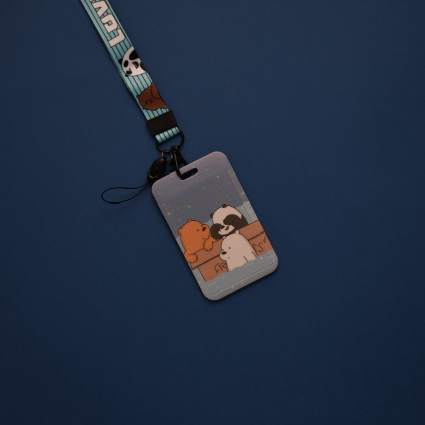 حامل بطاقات الدببة الثلاثة