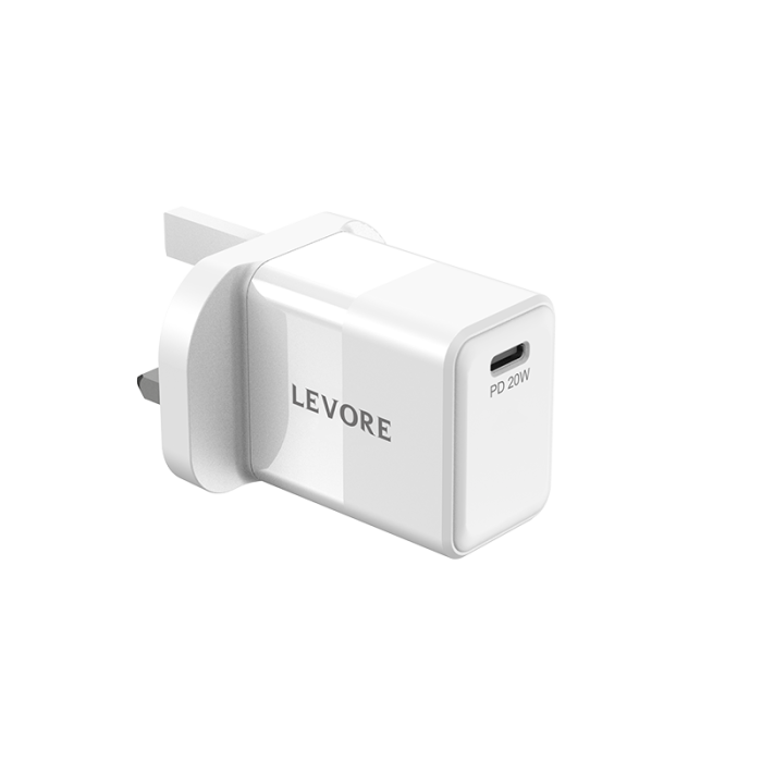 شاحن جداري ليفوري 20 واط منفذ USB-C
