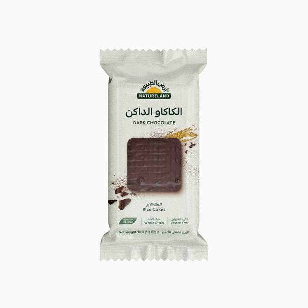 الكاكاو الداكن (كعك الارز) 90جرام