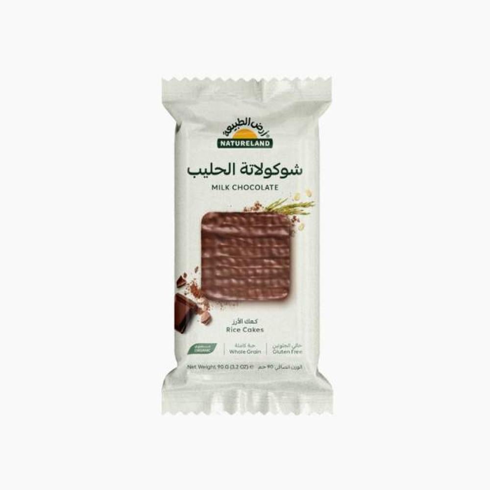 شوكولاته الحليب (كعك الارز) 90جرام