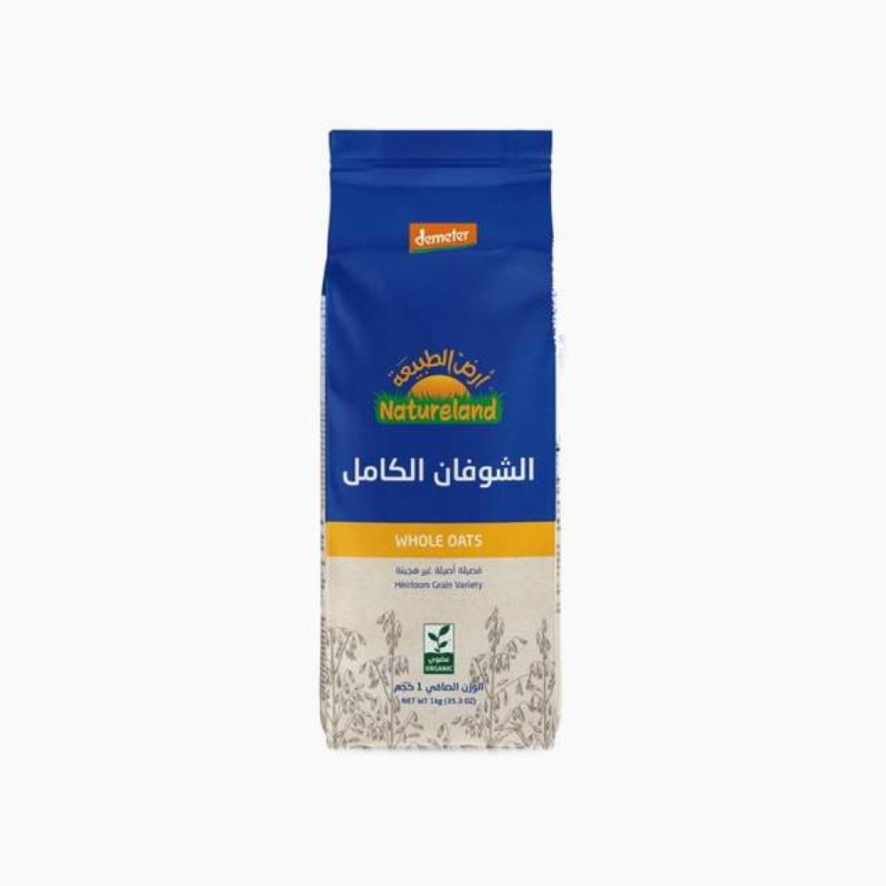 الشوفان الكامل عضوي 1كجم