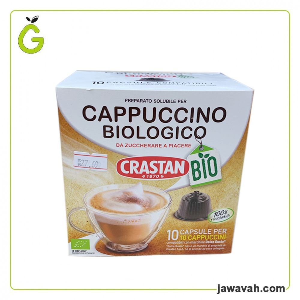 Crastan Preparato per Cappuccino Cremoso Capsule Compatibili con