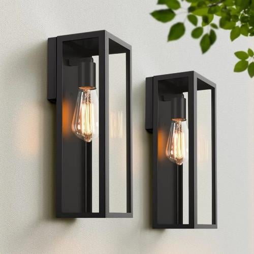 فانوس جداري خارجي حديث من الألومنيوم AL-3208-E27