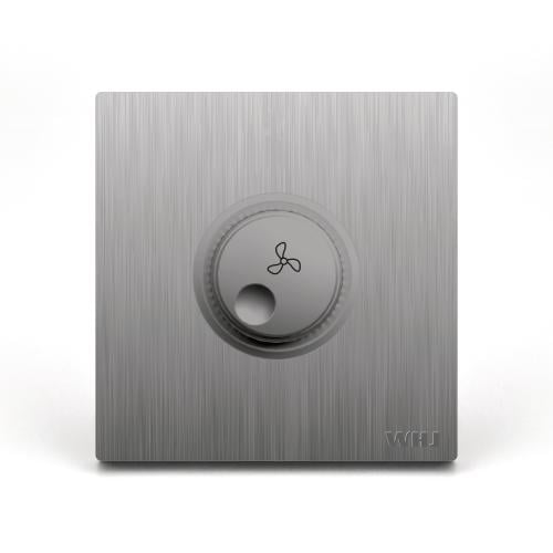 مفتاح مروحة ديمر 500واط رصاصي موديل T1