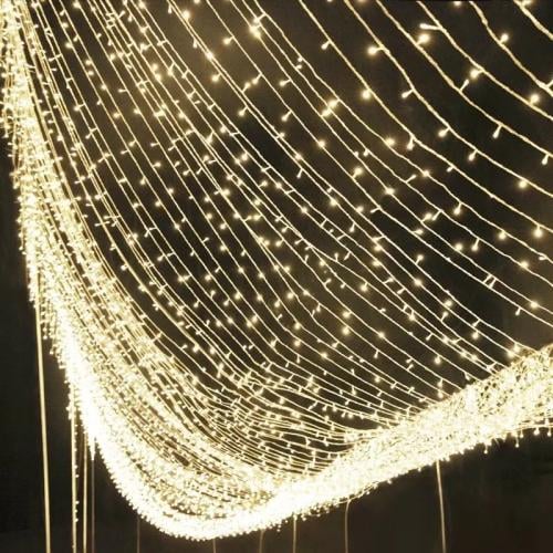 حبل زينة 50 متر 500 لمبة عادي اضاءة للزينة او المم...