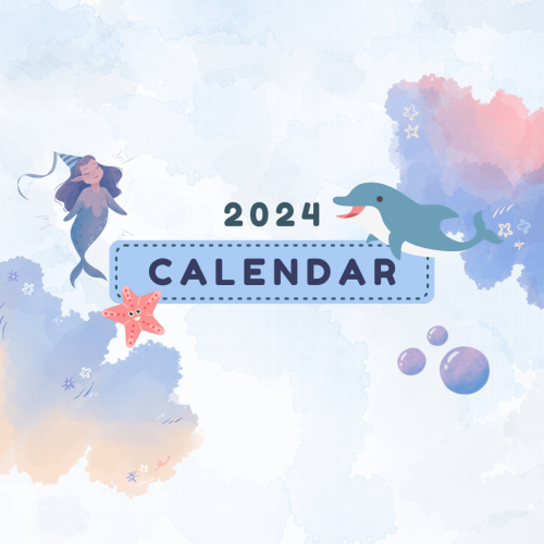 تقويم 2024 (حورية البحر )