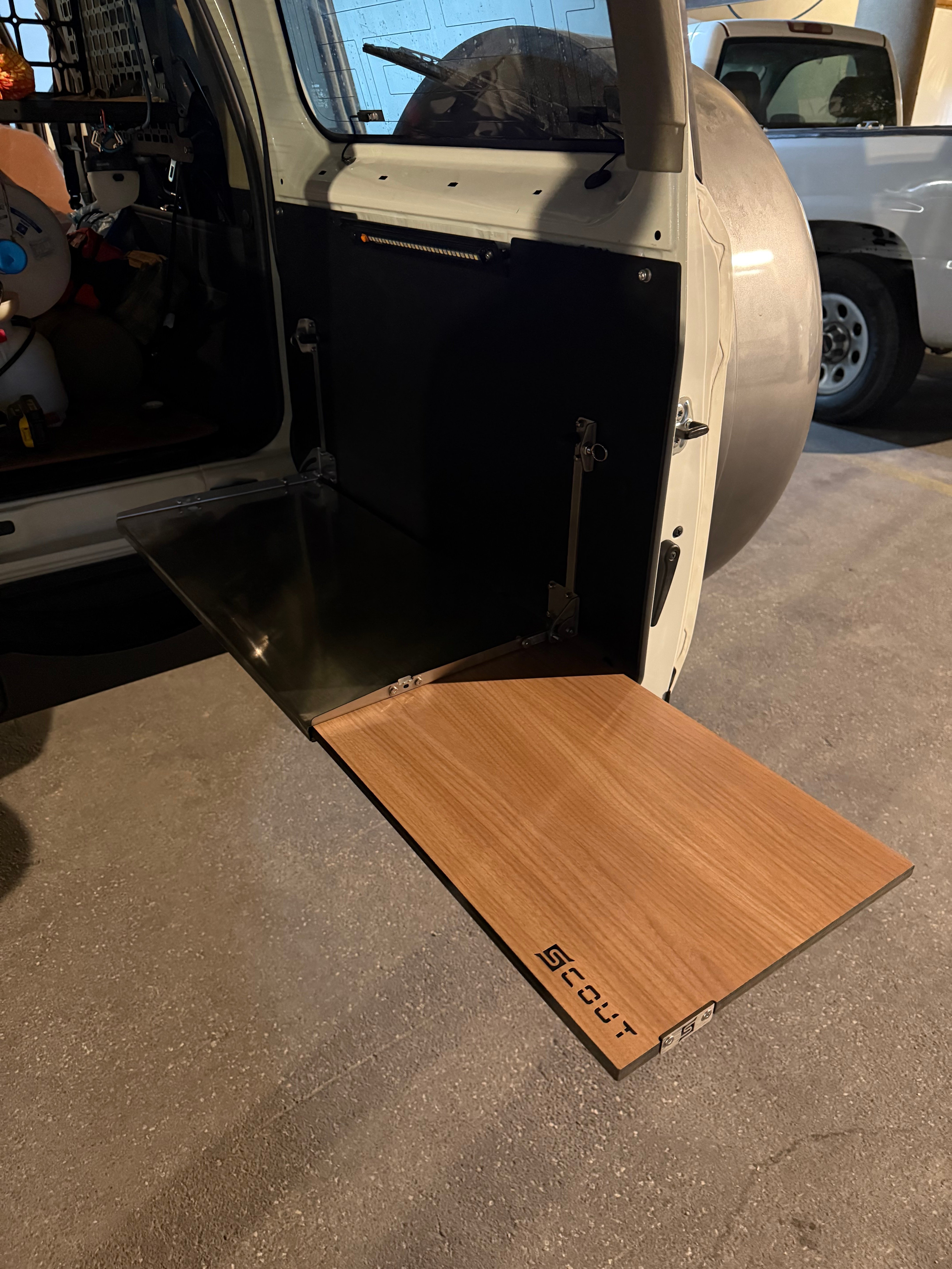 Tailgate Advanced Table Nissan VTC Storage Solutions and