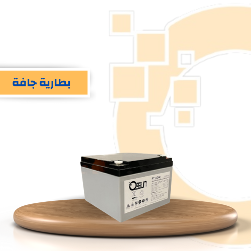 بطارية كيوصن للكراسي المتحركة 26 امبير QSSUN AGM BTTERY 12V 26A — QSSUN