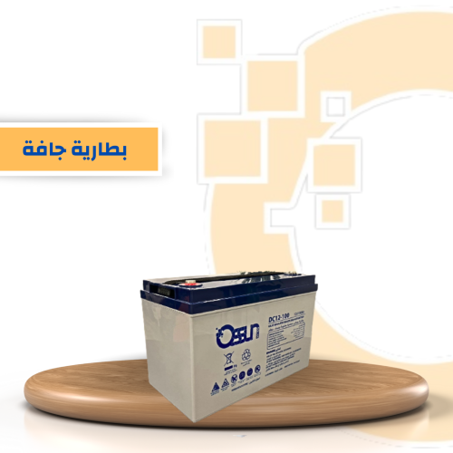 بطارية كيوصن جافة 100 امبير QSSUN DEEPCYCLE BATTERY 12V 100A — QSSUN