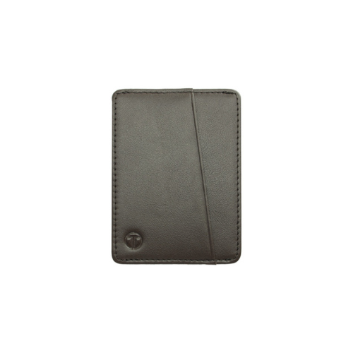 محفظة بطاقات تايني الجلدية الرفيعة من tyni - لون بني