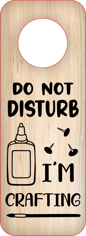 DO NOT DISTURB IAM CRAFTING