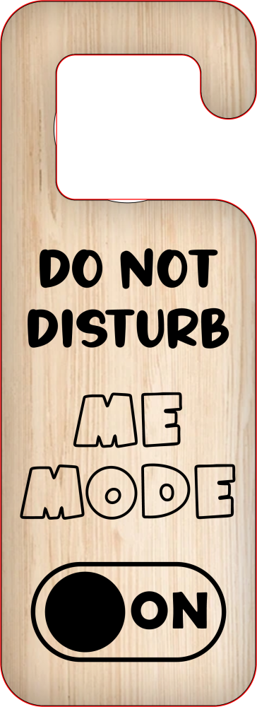 DO NOT DISTURB ME MODE ON