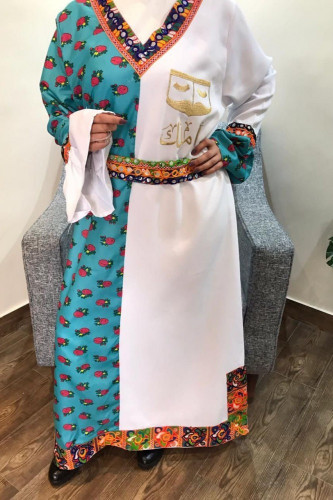 فستان شالكي تصميم حسب الطلب