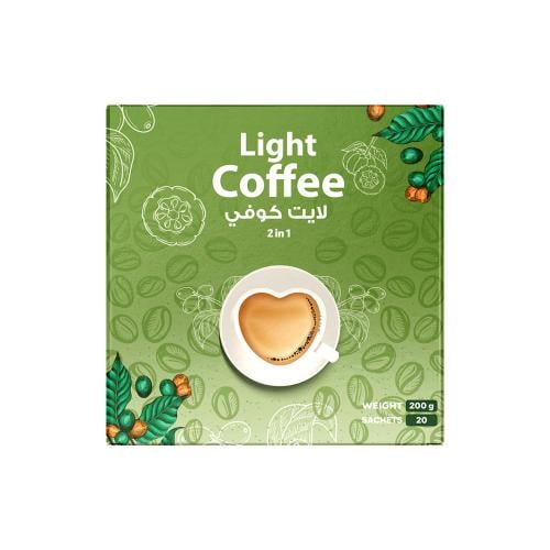 Light coffee لايت كوفي المحسن 2*1(غير محلاه) الحار...