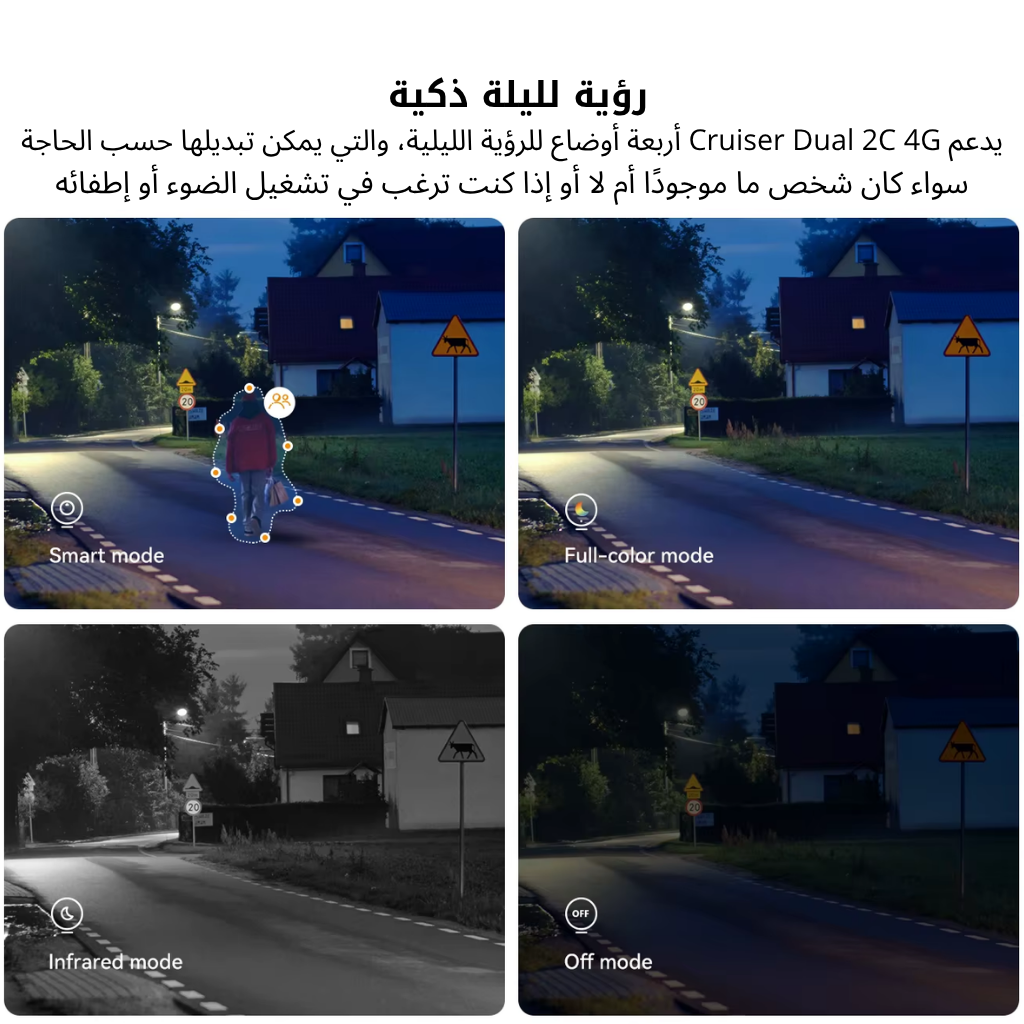 Imou كاميرا مراقبة عدستين خارجية WiFi بدقة 6MP وخاصية تحريك360درجة