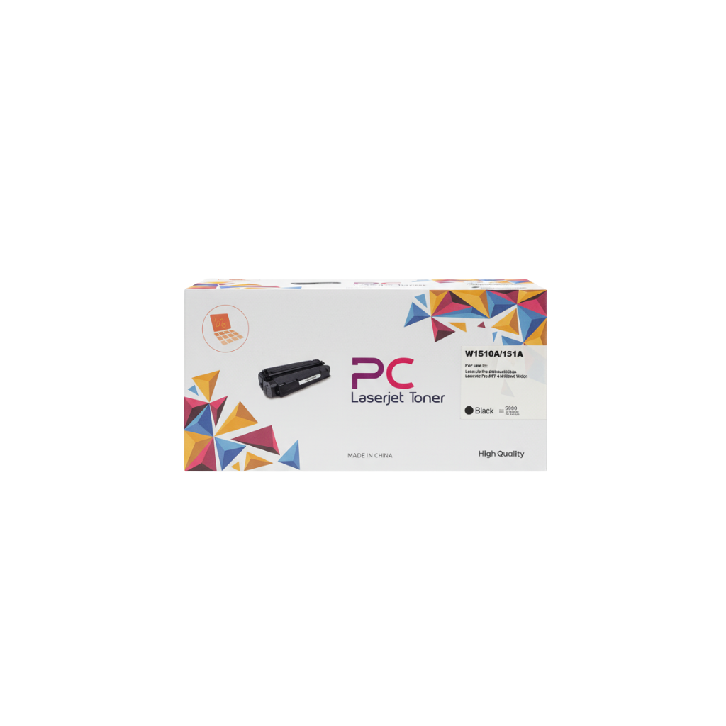 PC TONER W151A 151A BLACK HP LASERJET حبر ليزر + حبر اضافي مجاناً
