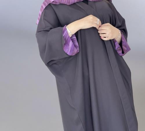 عباية بنفسجي