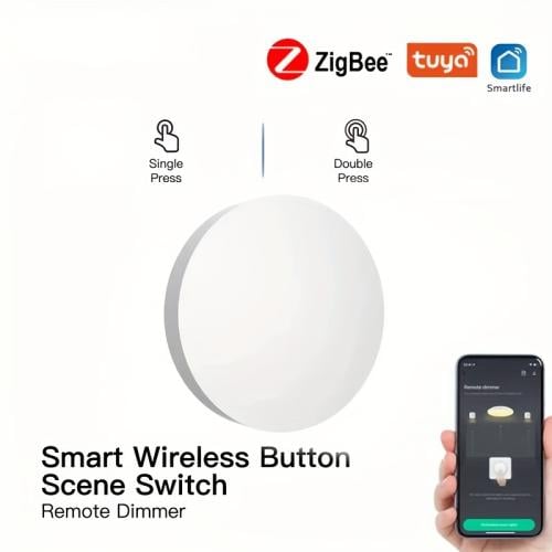 جهاز تحكم لجميع الاجهزة Tuya ZigBee Button Scene S...