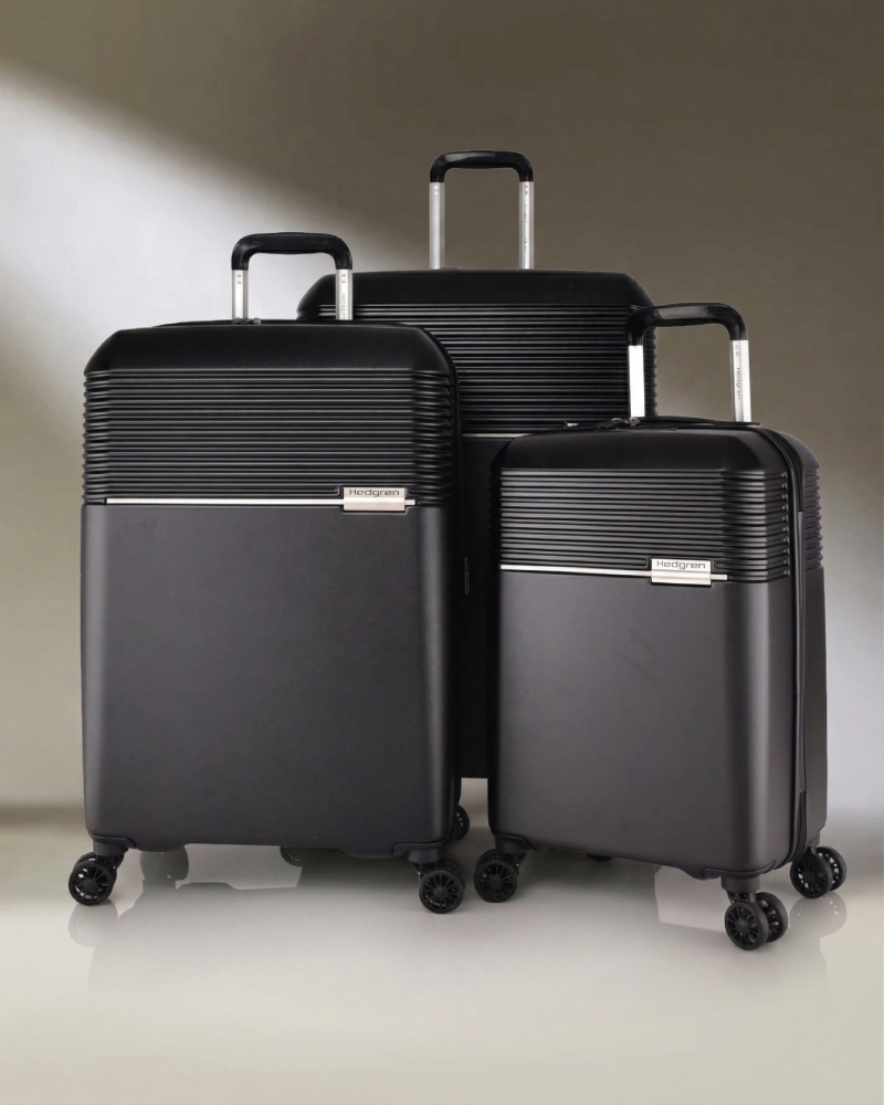 Hedgren 3-Piece Luggage Set Trolley - الصنات للحقائب