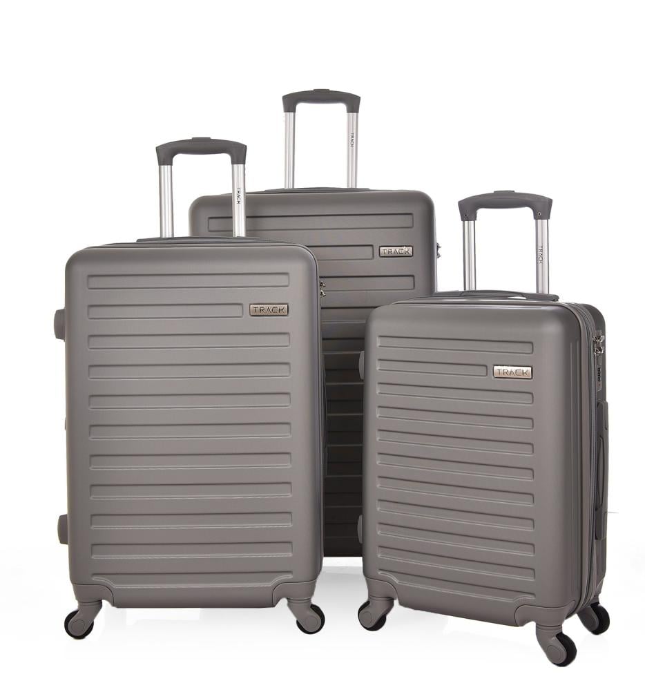 Travel Bag Pieces ABS Hard Luggage Set Trolley from Track 3P