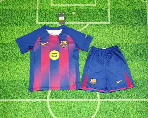 طقم برشلونه الاساسي 2025-2026 فئه اطفال