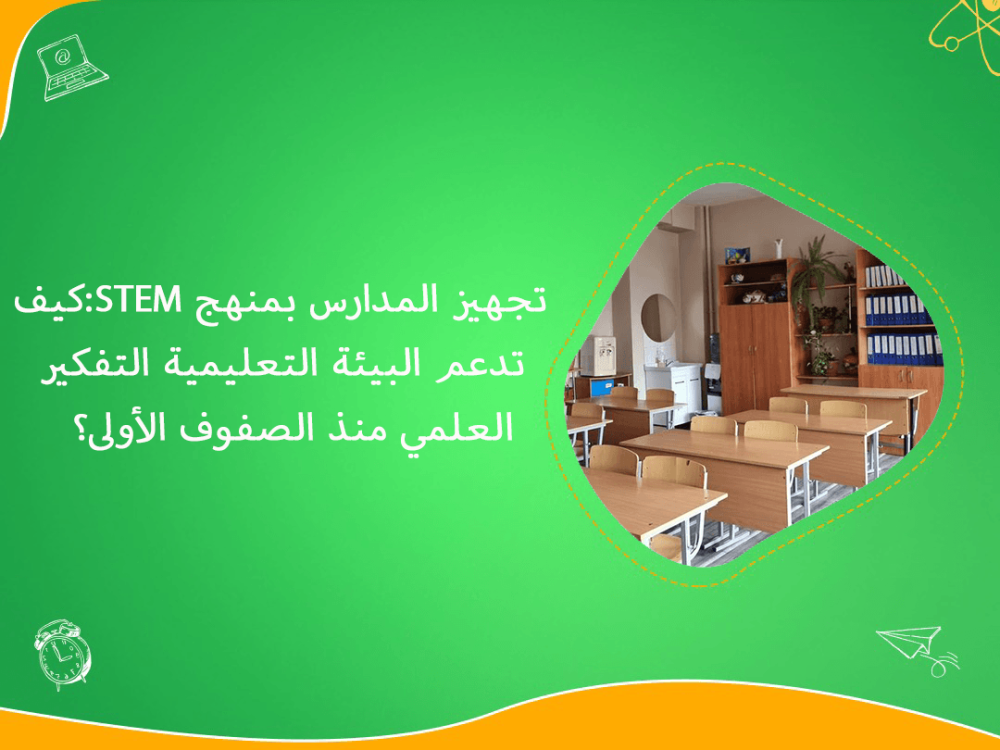 تجهيز المدارس بمنهج STEM وبيئة تعليمية